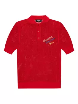 DSQUARED2 cotton футболка, красный