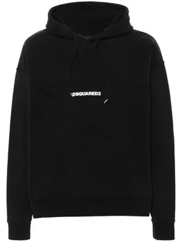 Dsquared2 декорированное худи, черный