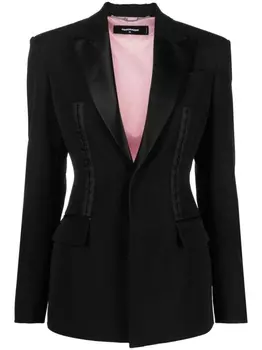 Dsquared2 декорированный блейзер, черный