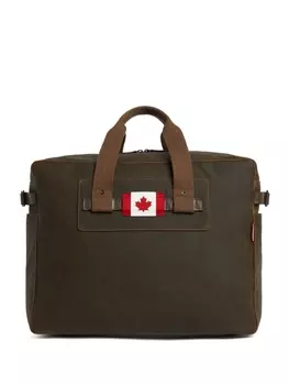 DSQUARED2 дорожная сумка Canada, зеленый