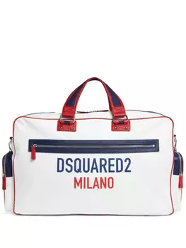 DSQUARED2 дорожная сумка Rocco, белый