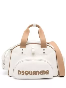 Dsquared2 дорожная сумка с логотипом, белый