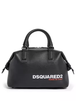 DSQUARED2 дорожная сумка с логотипом, черный