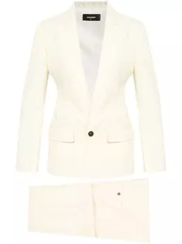 Dsquared2 dSQUARED2 Блейзер оверсайз, нейтральный цвет