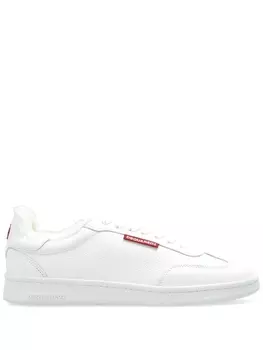 Dsquared2 dSQUARED2 Кроссовки-боксеры из кожи, белый