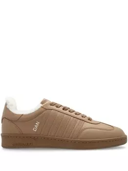 Dsquared2 dSQUARED2 Кроссовки-боксеры из кожи, нейтральный цвет