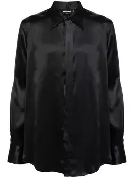 Dsquared2 dSQUARED2 Сексуальная рубашка с галстуком, черный