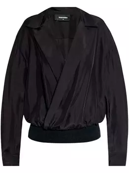 Dsquared2 dSQUARED2 шелковая блузка, черный