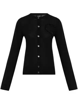Dsquared2 dSQUARED2 шерстяной кардиган, черный