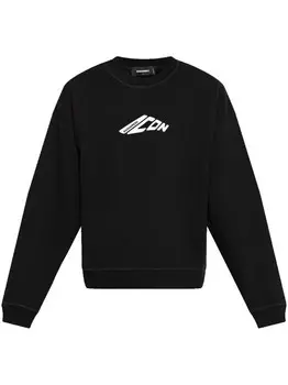 Dsquared2 dSQUARED2 Толстовка с графическим принтом, черный