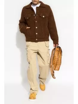 Dsquared2 dSQUARED2 зауженные брюки с множеством карманов, нейтральный цвет