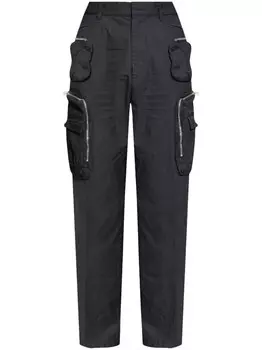 Dsquared2 dSQUARED2 зауженные брюки с множеством карманов, черный