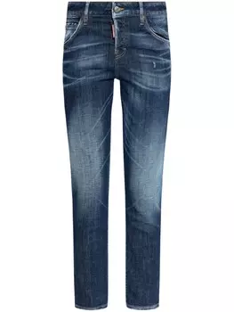 Dsquared2 dSQUARED2 Зауженные джинсы из хлопка 70-х годов, синий