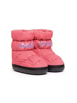 Dsquared2 дутые сапоги, розовый
