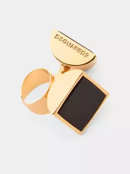DSQUARED2 двойное кольцо, золотой