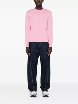 DSQUARED2 джемпер с логотипом, розовый