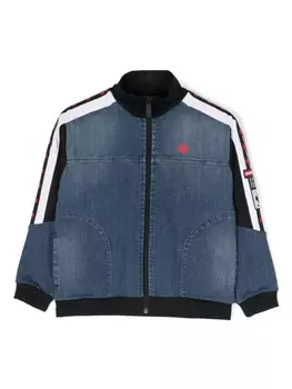 Dsquared2 джинсовая куртка на молнии, синий