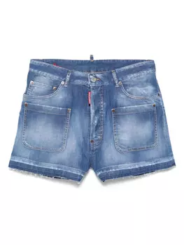 DSQUARED2 джинсовые шорты, синий