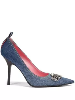 DSQUARED2 джинсовые туфли Gothic 100, синий