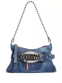 Dsquared2 джинсовый клатч Gothic, синий
