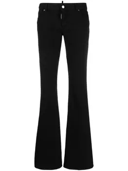 Dsquared2 джинсы bootcut, черный