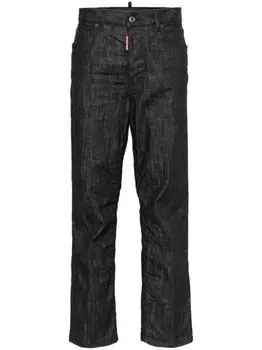 Dsquared2 джинсы Bosotn прямого кроя, черный
