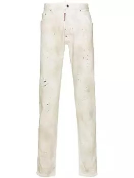 DSQUARED2 джинсы Cool Guy прямого кроя, белый