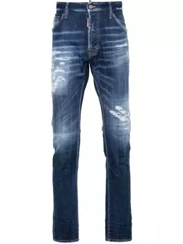Dsquared2 джинсы Cool Guy узкого кроя, синий