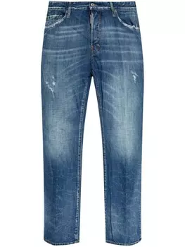 Dsquared2 джинсы DSQUARED2 с эффектом потертости, синий