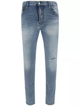 Dsquared2 джинсы DSQUARED2 с пятью карманами, синий