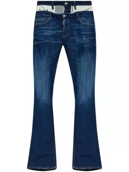 Dsquared2 джинсы DSQUARED2 Sharpei bootcut, синий