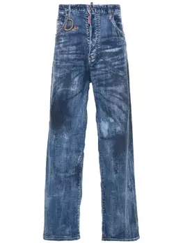 Dsquared2 джинсы Eros широкого кроя, синий