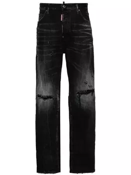 Dsquared2 джинсы прямого кроя DSQUARED2 642, черный