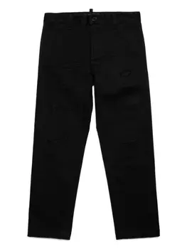 Dsquared2 джинсы с логотипом, черный