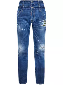 DSQUARED2 джинсы с логотипом, синий