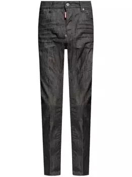 Dsquared2 джинсы с нашивкой-логотипом, серый