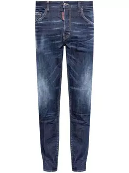 Dsquared2 джинсы с нашивкой-логотипом, синий