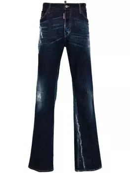 DSQUARED2 джинсы с нашивкой-логотипом, синий