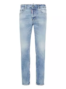 DSQUARED2 джинсы с нашивкой-логотипом, синий
