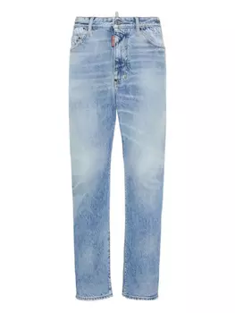 DSQUARED2 джинсы с нашивкой-логотипом, синий