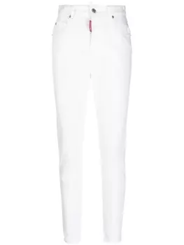 Dsquared2 джинсы с завышенной талией, белый