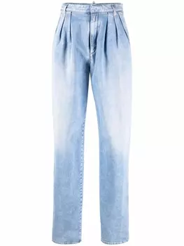 Dsquared2 джинсы с завышенной талией, синий