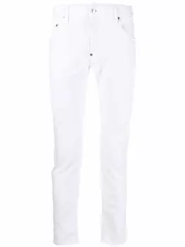 DSQUARED2 джинсы скинни, белый