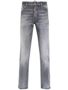 Dsquared2 джинсы скинни Cool Guy с эффектом потертости, черный