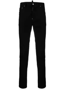 Dsquared2 джинсы скинни Cool Guy средней посадки, черный