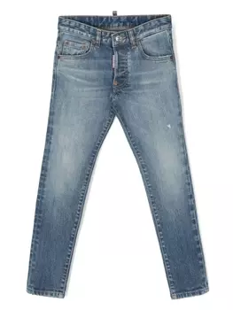 Dsquared2 джинсы скинни, синий