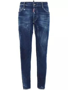 DSQUARED2 джинсы скинни, синий