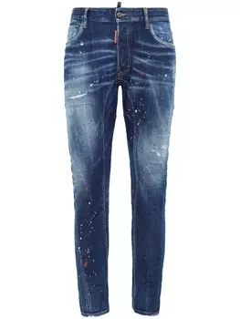 DSQUARED2 джинсы скинни, синий