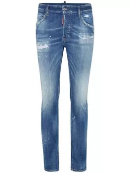 DSQUARED2 джинсы скинни, синий