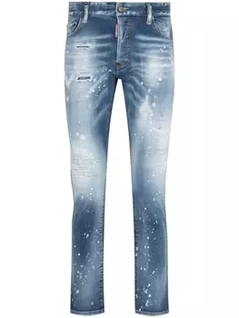 Dsquared2 джинсы скинни Skater, синий